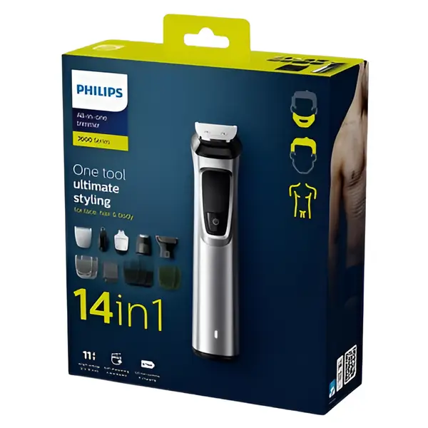 Philips MG7720 Multigroom 14-in-1 Face, Hair and Body Trimmer for Men  – View 4